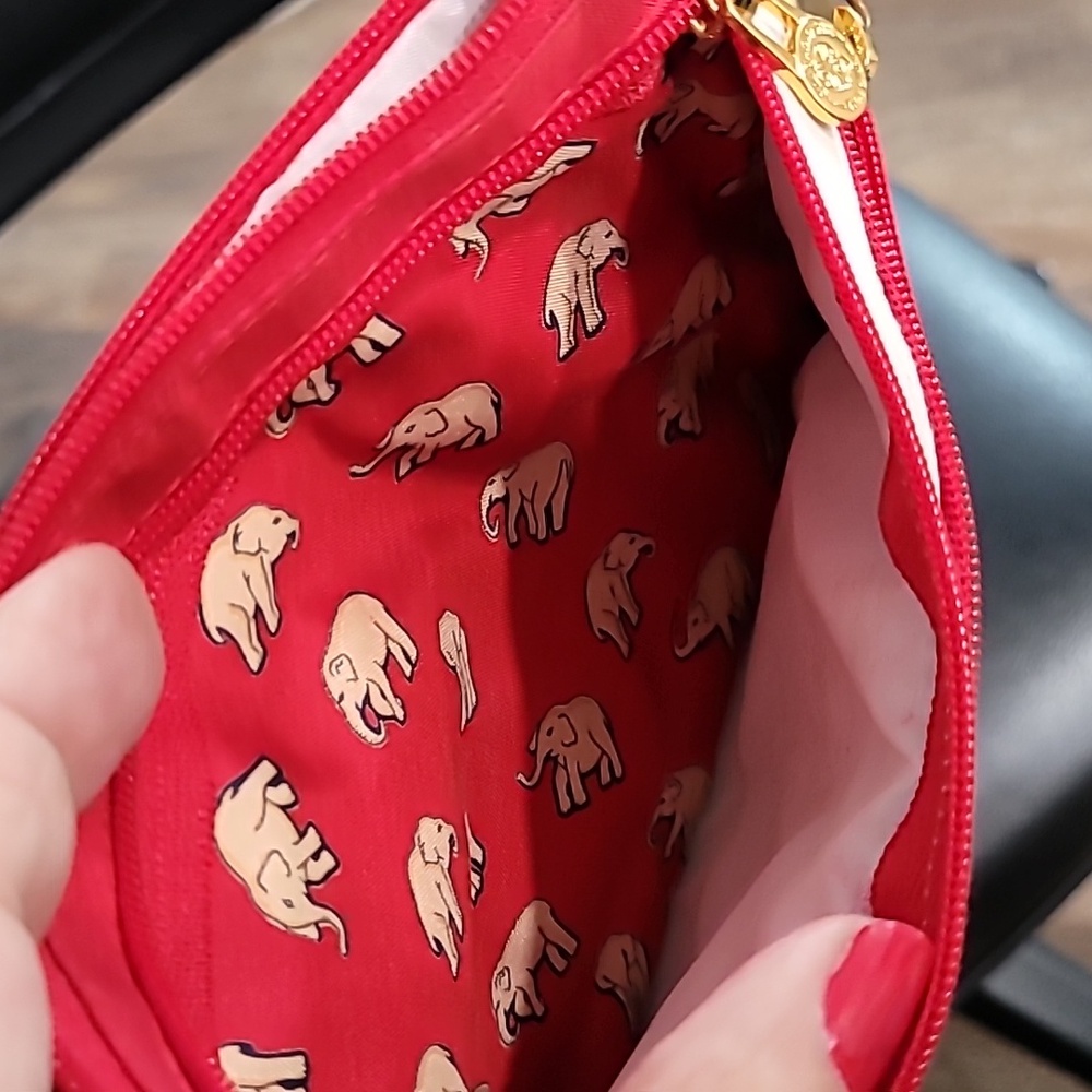 Jim Thompson Silk Make Up Jewelry Bag - Picture 6 of 9